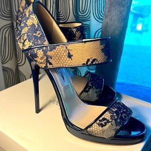BEAUTIFUL 😍 Jimmy Choo Lace Heels 9.5 / 40